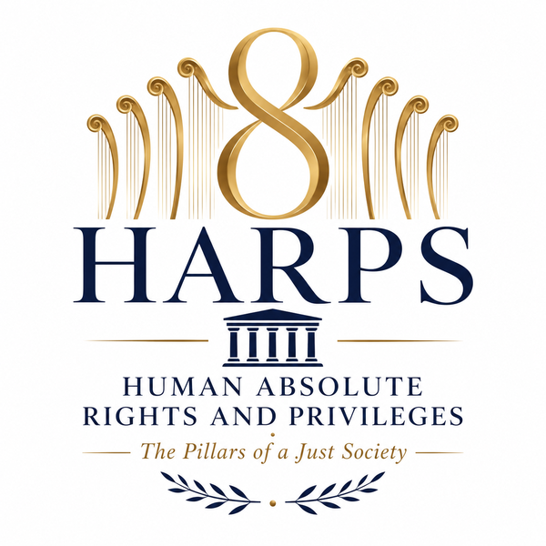 8 HARPS logo